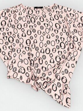 Vintage 2000’s Ark & Co. Blush Colored Blouse